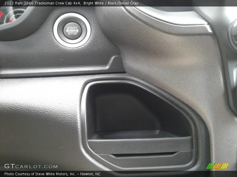 Bright White / Black/Diesel Gray 2022 Ram 3500 Tradesman Crew Cab 4x4