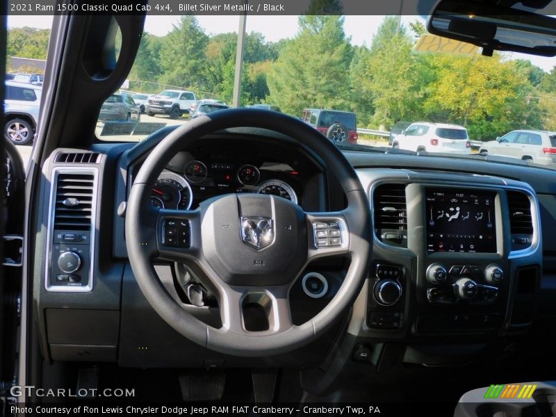 Billet Silver Metallic / Black 2021 Ram 1500 Classic Quad Cab 4x4