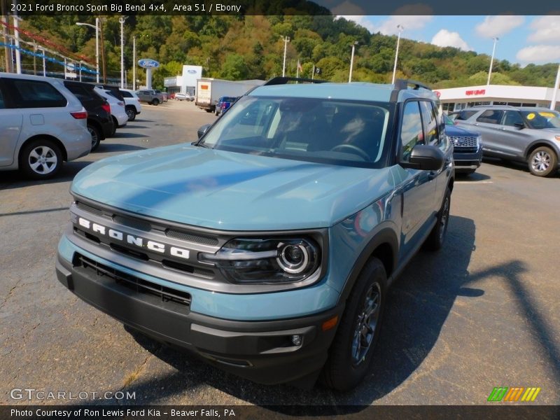 Area 51 / Ebony 2021 Ford Bronco Sport Big Bend 4x4