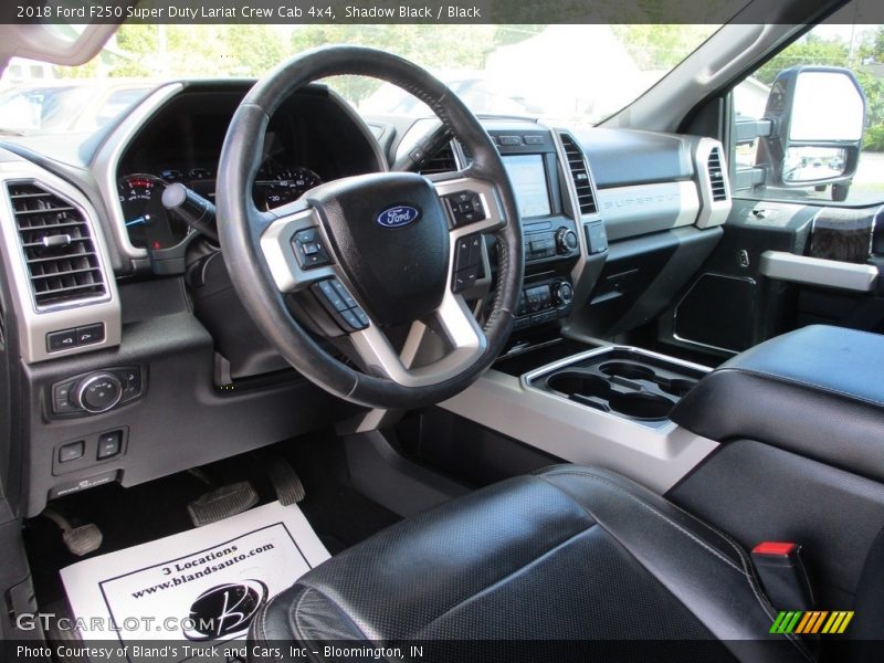 Shadow Black / Black 2018 Ford F250 Super Duty Lariat Crew Cab 4x4