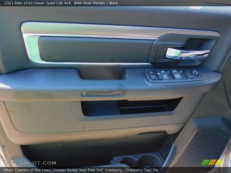 Billet Silver Metallic / Black 2021 Ram 1500 Classic Quad Cab 4x4