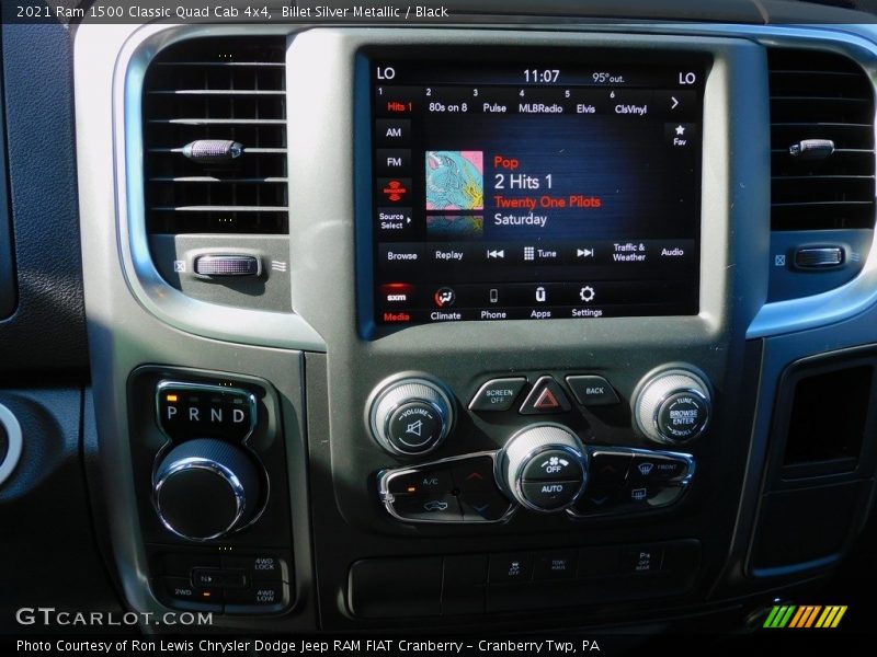 Billet Silver Metallic / Black 2021 Ram 1500 Classic Quad Cab 4x4