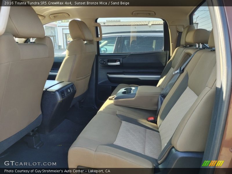 Sunset Bronze Mica / Sand Beige 2016 Toyota Tundra SR5 CrewMax 4x4