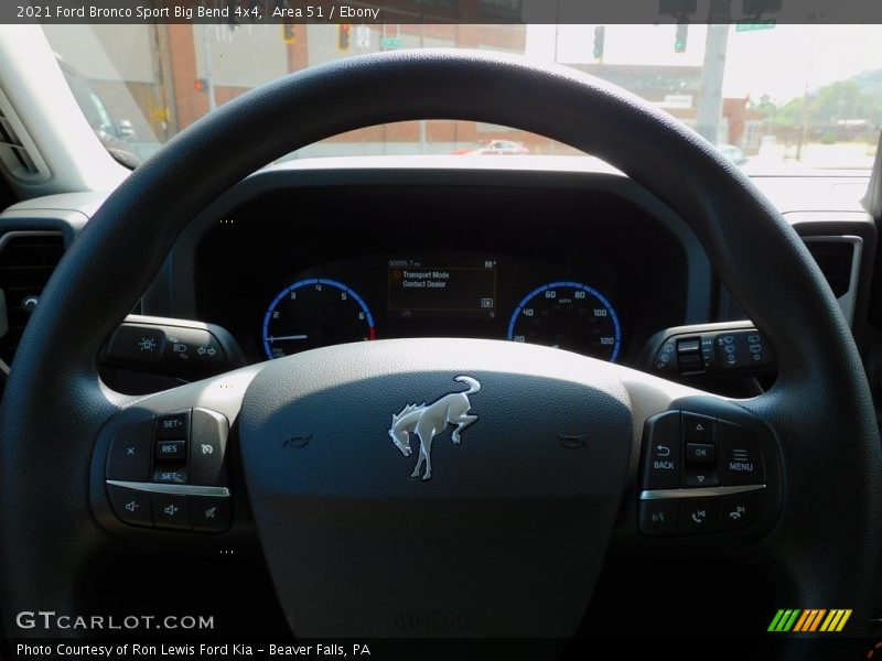 Area 51 / Ebony 2021 Ford Bronco Sport Big Bend 4x4