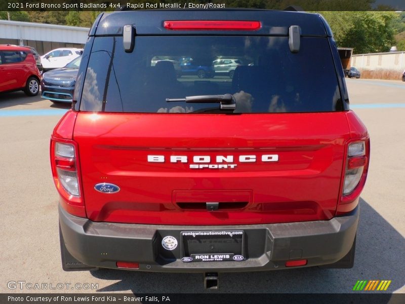 Rapid Red Metallic / Ebony/Roast 2021 Ford Bronco Sport Badlands 4x4