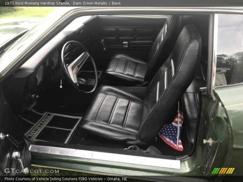 Front Seat of 1973 Mustang Hardtop Grande