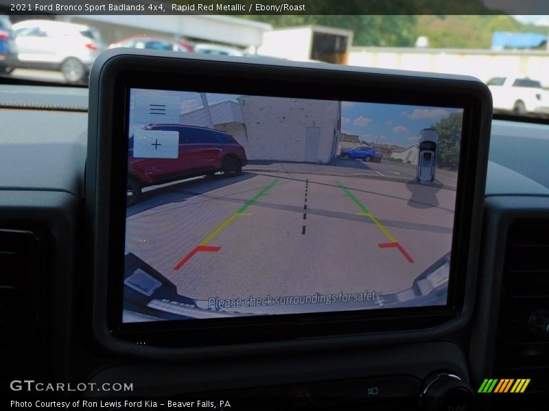 Rapid Red Metallic / Ebony/Roast 2021 Ford Bronco Sport Badlands 4x4