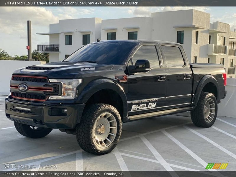 Front 3/4 View of 2019 F150 Harley Davidson Edition SuperCrew 4x4