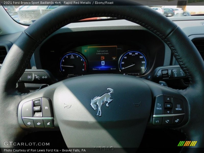 Rapid Red Metallic / Ebony/Roast 2021 Ford Bronco Sport Badlands 4x4
