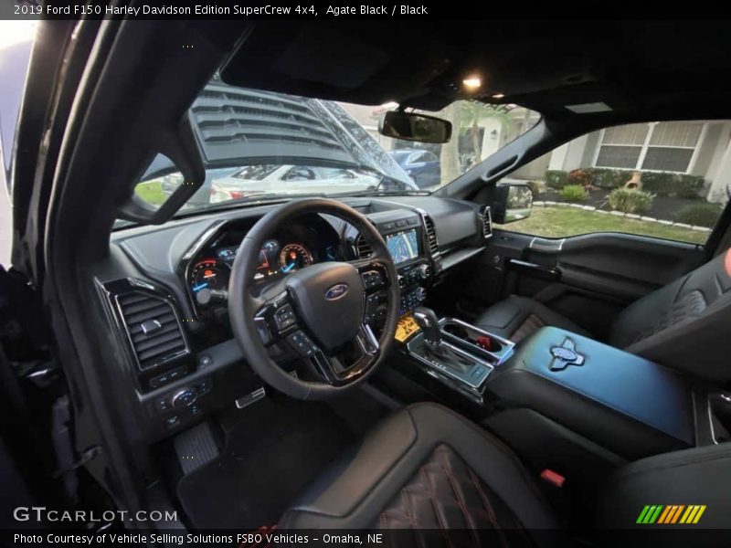  2019 F150 Harley Davidson Edition SuperCrew 4x4 Black Interior
