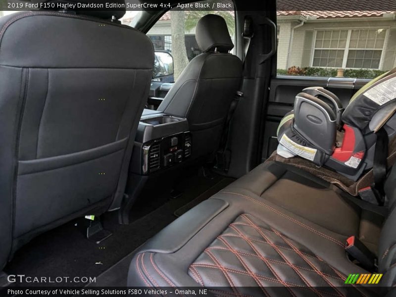 Rear Seat of 2019 F150 Harley Davidson Edition SuperCrew 4x4