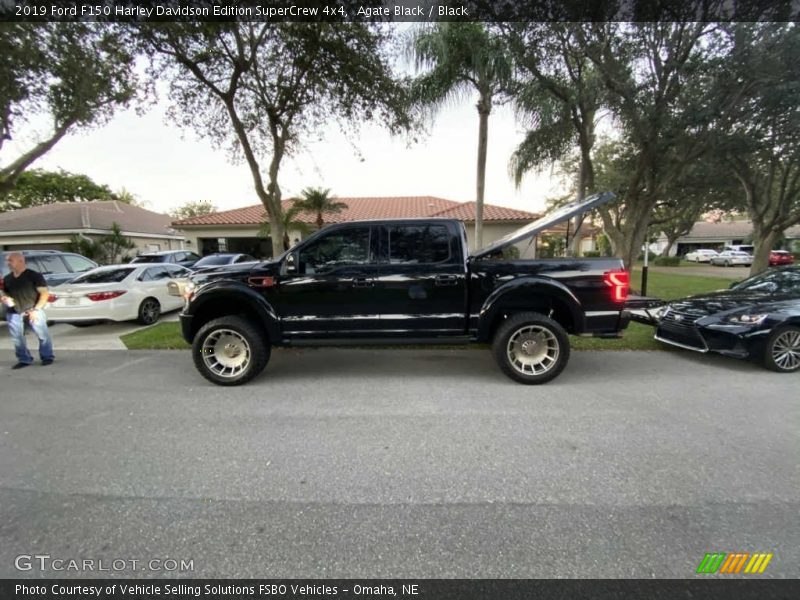 Agate Black / Black 2019 Ford F150 Harley Davidson Edition SuperCrew 4x4
