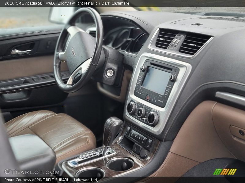 Ebony Twilight Metallic / Dark Cashmere 2016 GMC Acadia SLT AWD
