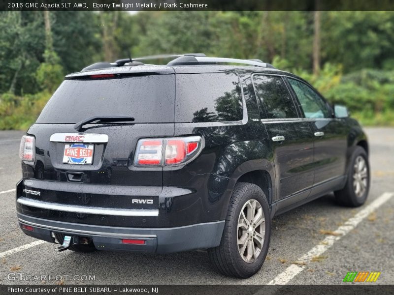 Ebony Twilight Metallic / Dark Cashmere 2016 GMC Acadia SLT AWD