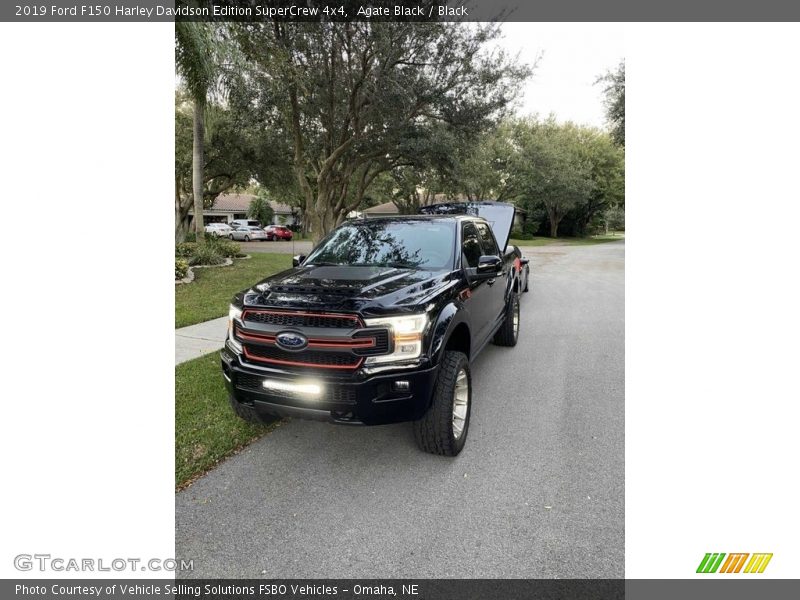 Agate Black / Black 2019 Ford F150 Harley Davidson Edition SuperCrew 4x4