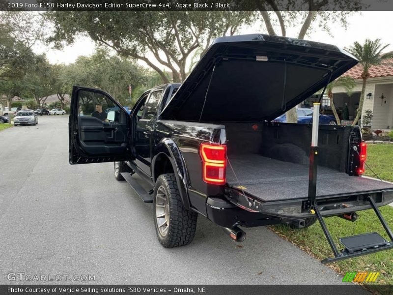 Agate Black / Black 2019 Ford F150 Harley Davidson Edition SuperCrew 4x4