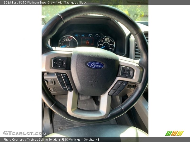 Magnetic / Black 2019 Ford F150 Platinum SuperCrew 4x4