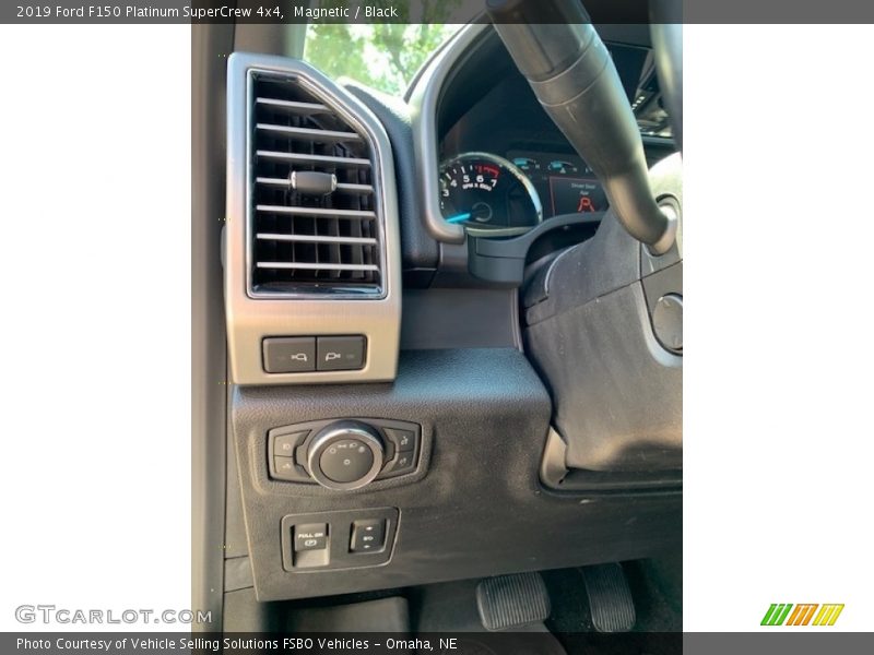 Magnetic / Black 2019 Ford F150 Platinum SuperCrew 4x4