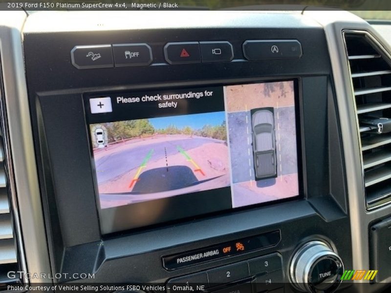 Magnetic / Black 2019 Ford F150 Platinum SuperCrew 4x4