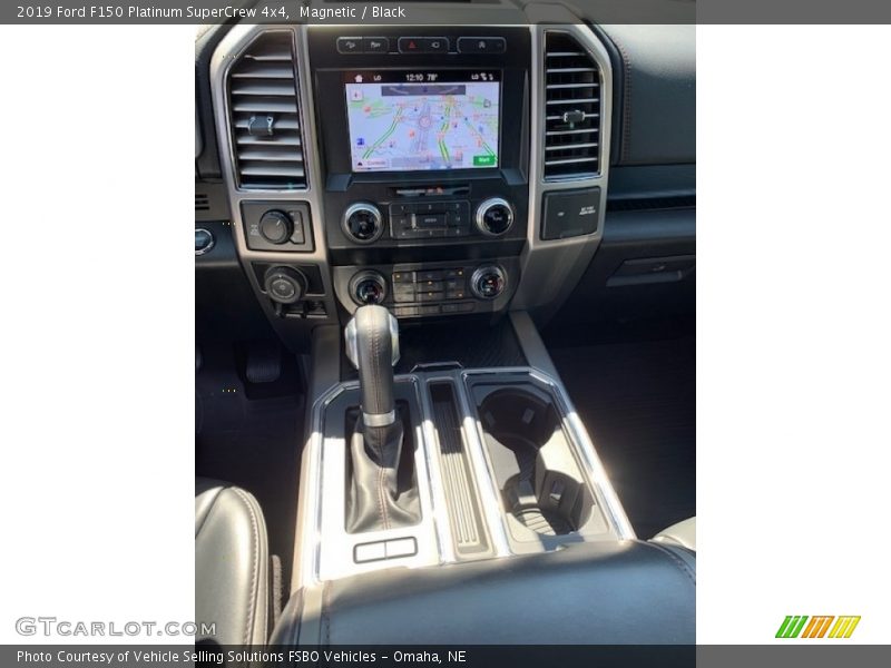 Magnetic / Black 2019 Ford F150 Platinum SuperCrew 4x4