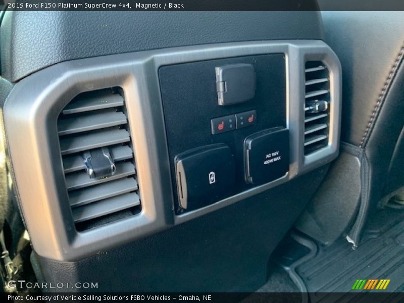 Magnetic / Black 2019 Ford F150 Platinum SuperCrew 4x4