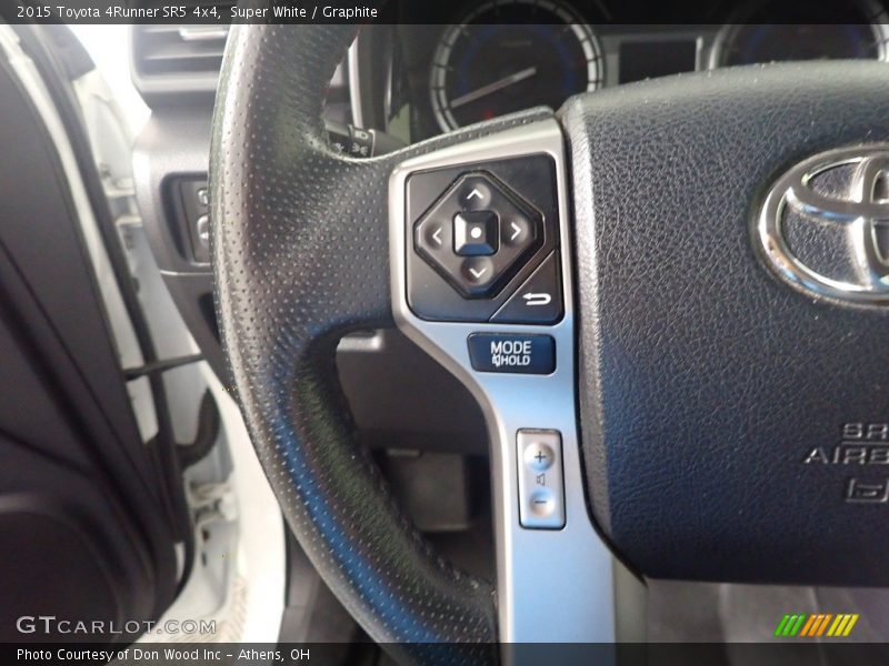 Super White / Graphite 2015 Toyota 4Runner SR5 4x4