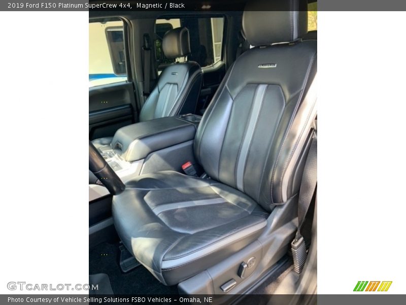 Magnetic / Black 2019 Ford F150 Platinum SuperCrew 4x4