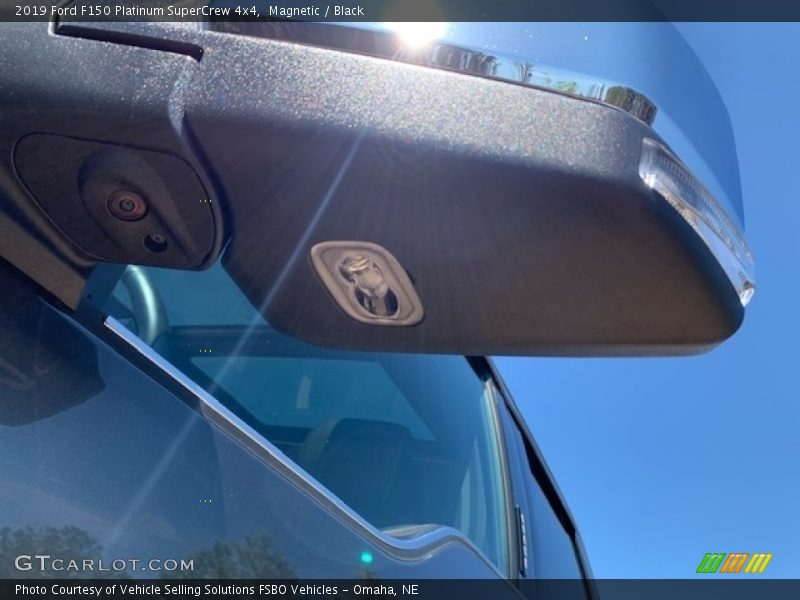 Magnetic / Black 2019 Ford F150 Platinum SuperCrew 4x4