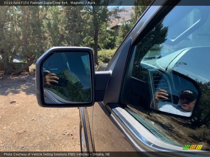 Magnetic / Black 2019 Ford F150 Platinum SuperCrew 4x4