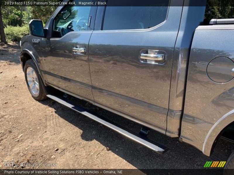 Magnetic / Black 2019 Ford F150 Platinum SuperCrew 4x4