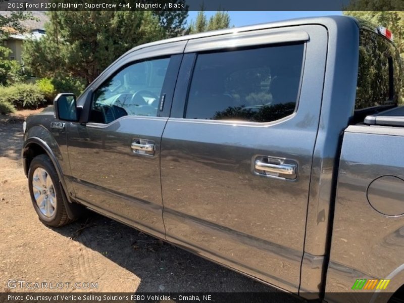 Magnetic / Black 2019 Ford F150 Platinum SuperCrew 4x4