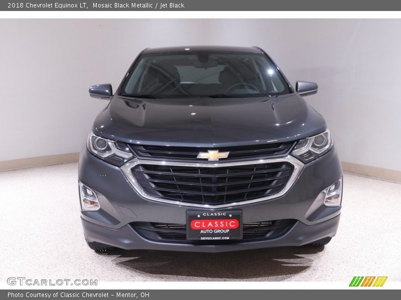 Mosaic Black Metallic / Jet Black 2018 Chevrolet Equinox LT