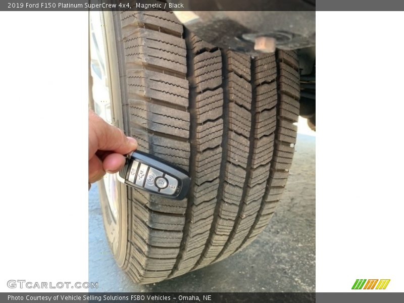 Magnetic / Black 2019 Ford F150 Platinum SuperCrew 4x4