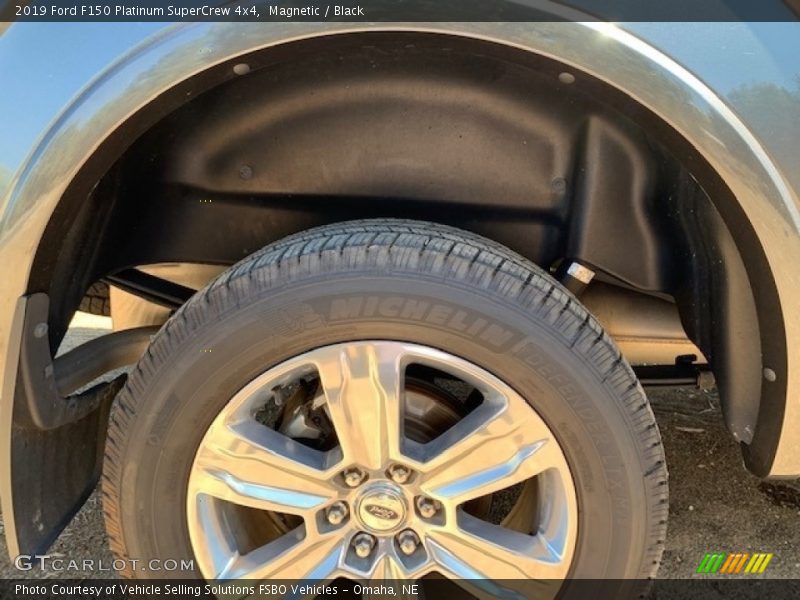 Magnetic / Black 2019 Ford F150 Platinum SuperCrew 4x4