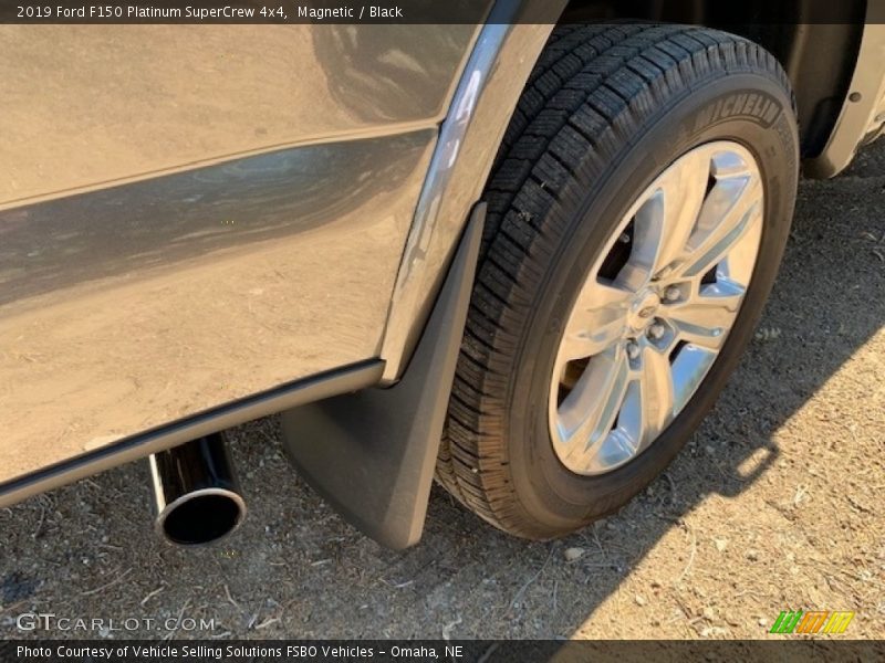 Magnetic / Black 2019 Ford F150 Platinum SuperCrew 4x4