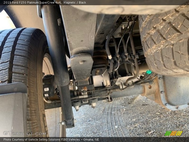 Magnetic / Black 2019 Ford F150 Platinum SuperCrew 4x4