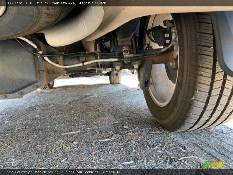 Magnetic / Black 2019 Ford F150 Platinum SuperCrew 4x4