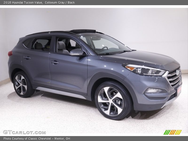 Coliseum Gray / Black 2018 Hyundai Tucson Value