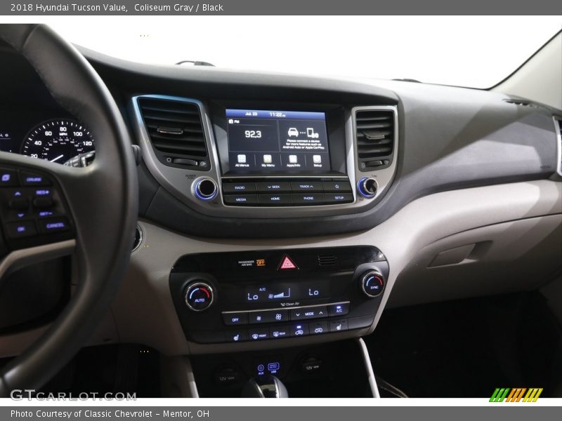 Coliseum Gray / Black 2018 Hyundai Tucson Value