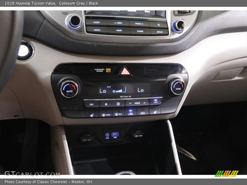 Coliseum Gray / Black 2018 Hyundai Tucson Value