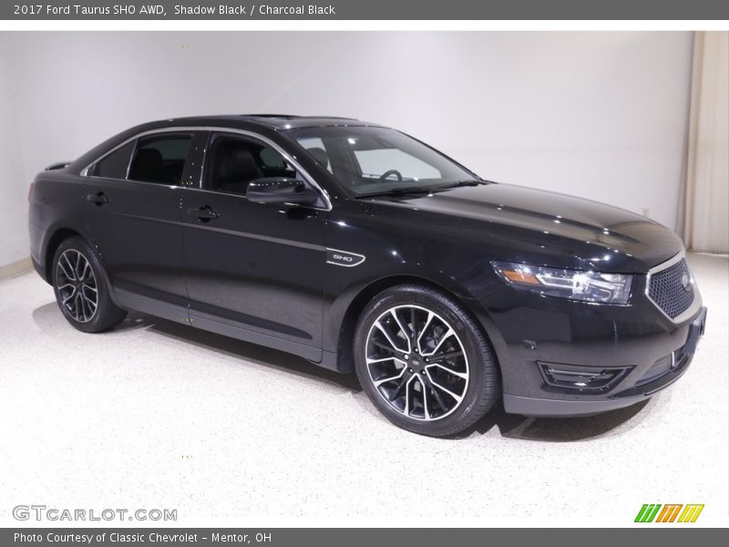 Shadow Black / Charcoal Black 2017 Ford Taurus SHO AWD