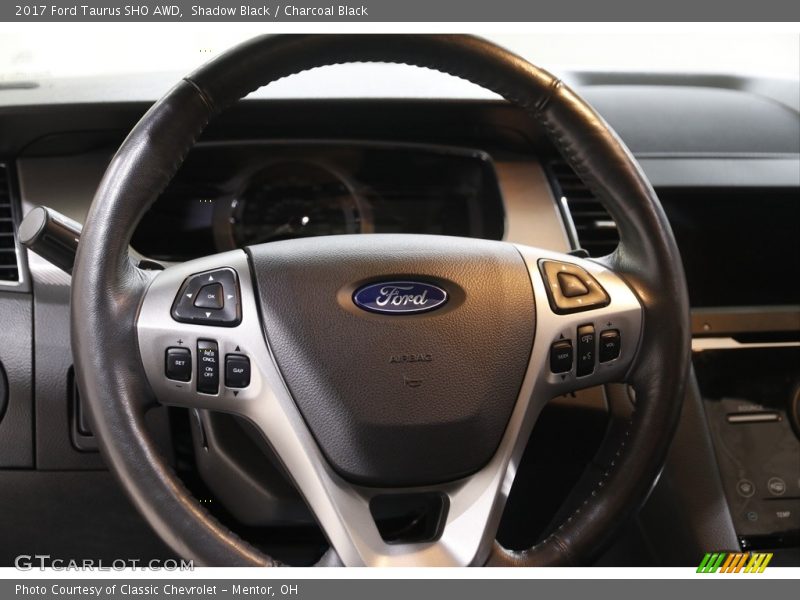 Shadow Black / Charcoal Black 2017 Ford Taurus SHO AWD