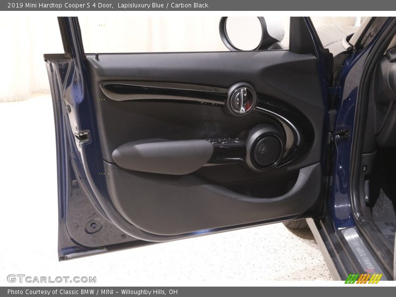 Lapisluxury Blue / Carbon Black 2019 Mini Hardtop Cooper S 4 Door