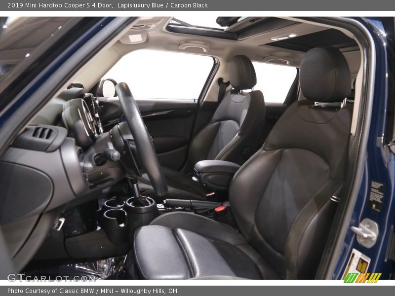 Lapisluxury Blue / Carbon Black 2019 Mini Hardtop Cooper S 4 Door