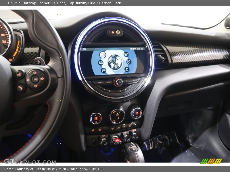 Lapisluxury Blue / Carbon Black 2019 Mini Hardtop Cooper S 4 Door