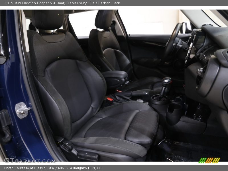Lapisluxury Blue / Carbon Black 2019 Mini Hardtop Cooper S 4 Door