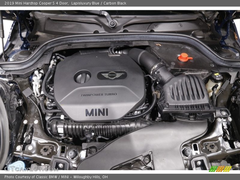 Lapisluxury Blue / Carbon Black 2019 Mini Hardtop Cooper S 4 Door