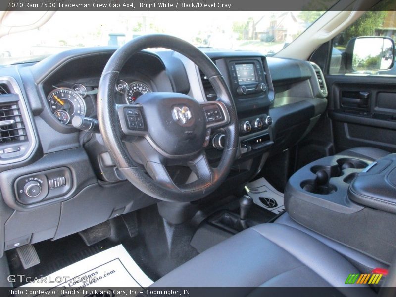 Bright White / Black/Diesel Gray 2020 Ram 2500 Tradesman Crew Cab 4x4
