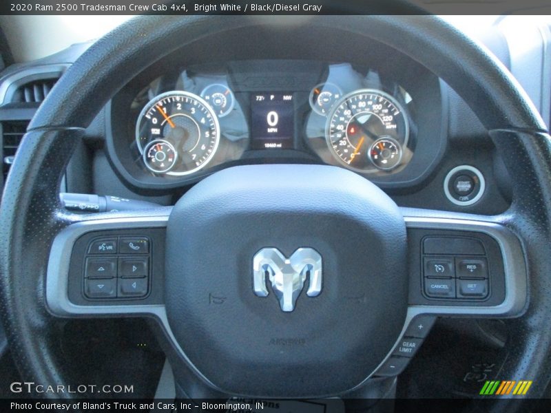 Bright White / Black/Diesel Gray 2020 Ram 2500 Tradesman Crew Cab 4x4