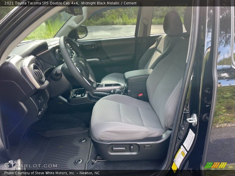 Front Seat of 2021 Tacoma SR5 Double Cab 4x4